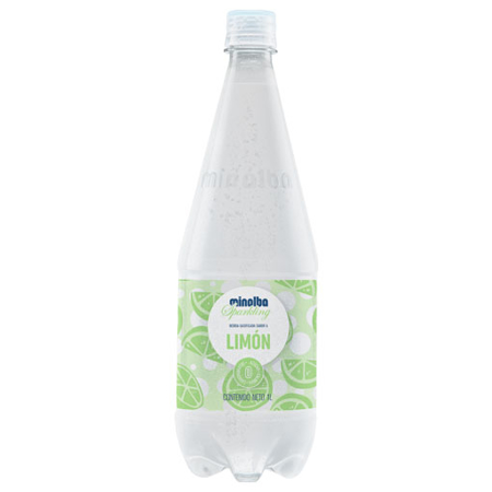 Imagen de AGUA MINALBA SPARKLIG LIMON 1LT