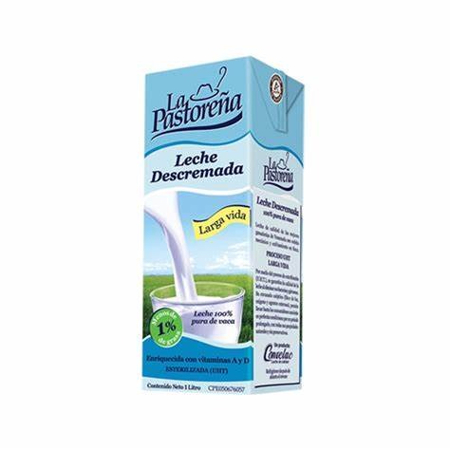 Imagen de LECHE DESCREMADA LA PASTOREÑA 1LT