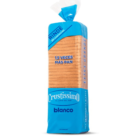 Imagen de PAN CRUSTISSIMO BLANCO 500GR