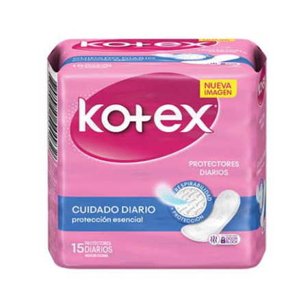 Imagen de PROTECTOR DIARIO KOTEX 15UND