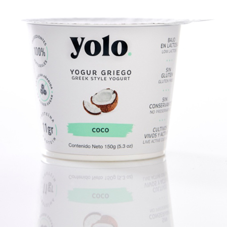 Imagen de YOGURT YOLO DE COCO 150 GR