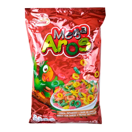 Imagen de CEREAL MEGA AROS FRUTAS TU CEREAL 240GR